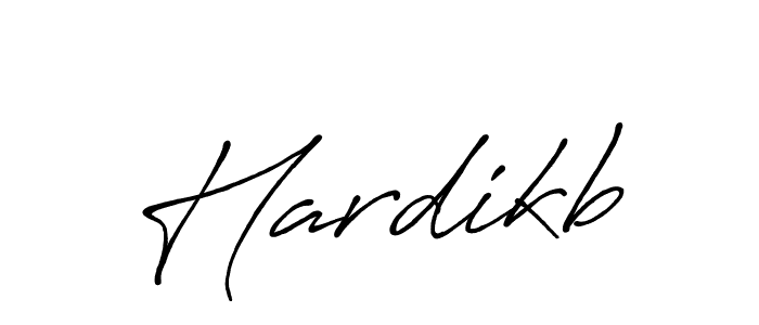 How to Draw Hardikb signature style? Antro_Vectra_Bolder is a latest design signature styles for name Hardikb. Hardikb signature style 7 images and pictures png