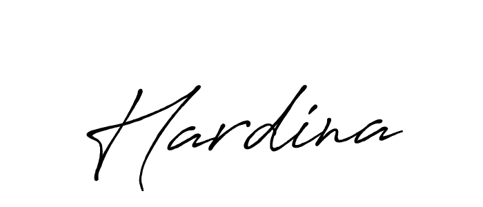 Hardina stylish signature style. Best Handwritten Sign (Antro_Vectra_Bolder) for my name. Handwritten Signature Collection Ideas for my name Hardina. Hardina signature style 7 images and pictures png