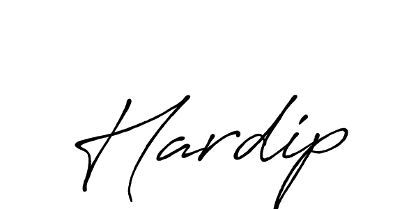 How to make Hardip signature? Antro_Vectra_Bolder is a professional autograph style. Create handwritten signature for Hardip name. Hardip signature style 7 images and pictures png