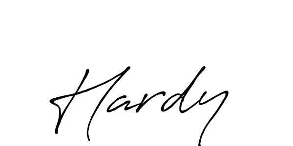 Similarly Antro_Vectra_Bolder is the best handwritten signature design. Signature creator online .You can use it as an online autograph creator for name Hardy . Hardy  signature style 7 images and pictures png