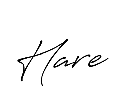 Create a beautiful signature design for name Hare. With this signature (Antro_Vectra_Bolder) fonts, you can make a handwritten signature for free. Hare signature style 7 images and pictures png