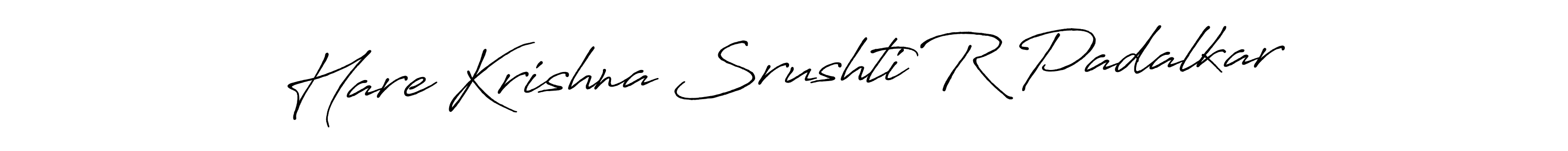 if you are searching for the best signature style for your name Hare Krishna Srushti R Padalkar. so please give up your signature search. here we have designed multiple signature styles  using Antro_Vectra_Bolder. Hare Krishna Srushti R Padalkar signature style 7 images and pictures png