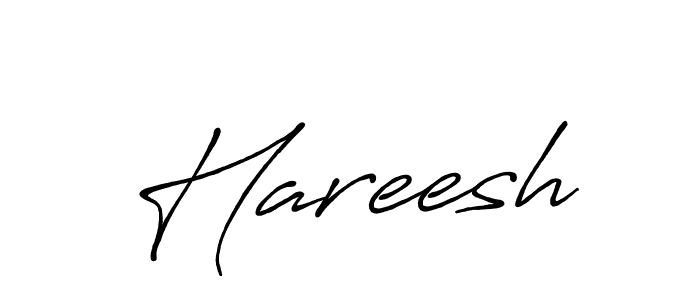 How to make Hareesh name signature. Use Antro_Vectra_Bolder style for creating short signs online. This is the latest handwritten sign. Hareesh signature style 7 images and pictures png