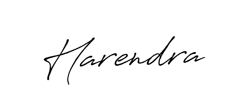 Use a signature maker to create a handwritten signature online. With this signature software, you can design (Antro_Vectra_Bolder) your own signature for name Harendra. Harendra signature style 7 images and pictures png