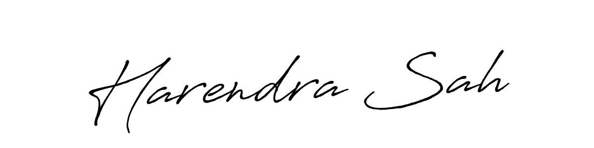 Here are the top 10 professional signature styles for the name Harendra Sah. These are the best autograph styles you can use for your name. Harendra Sah signature style 7 images and pictures png