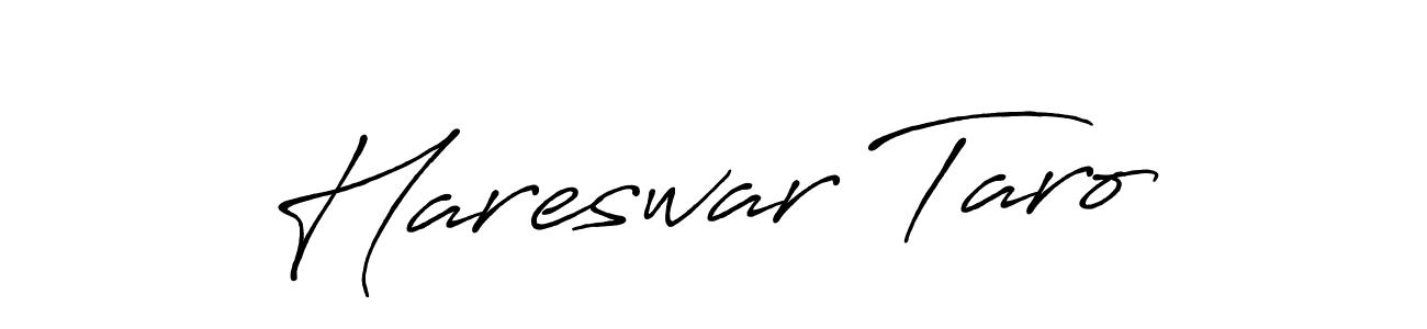 Make a beautiful signature design for name Hareswar Taro. Use this online signature maker to create a handwritten signature for free. Hareswar Taro signature style 7 images and pictures png