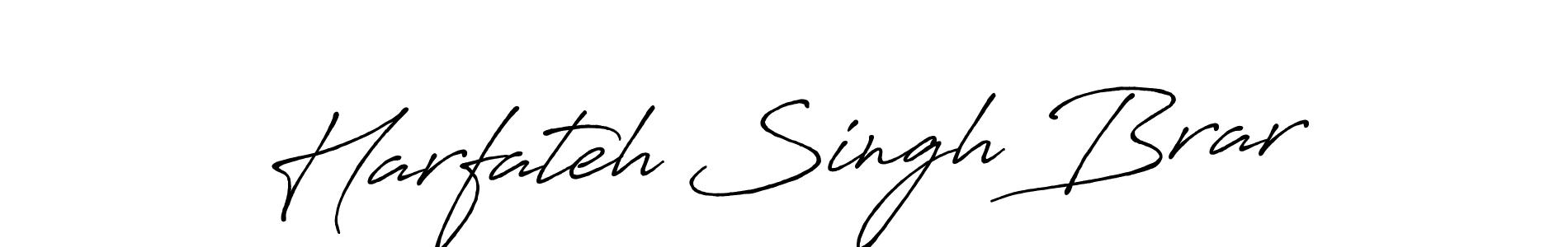 Use a signature maker to create a handwritten signature online. With this signature software, you can design (Antro_Vectra_Bolder) your own signature for name Harfateh Singh Brar. Harfateh Singh Brar signature style 7 images and pictures png