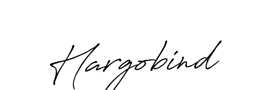 Use a signature maker to create a handwritten signature online. With this signature software, you can design (Antro_Vectra_Bolder) your own signature for name Hargobind. Hargobind signature style 7 images and pictures png