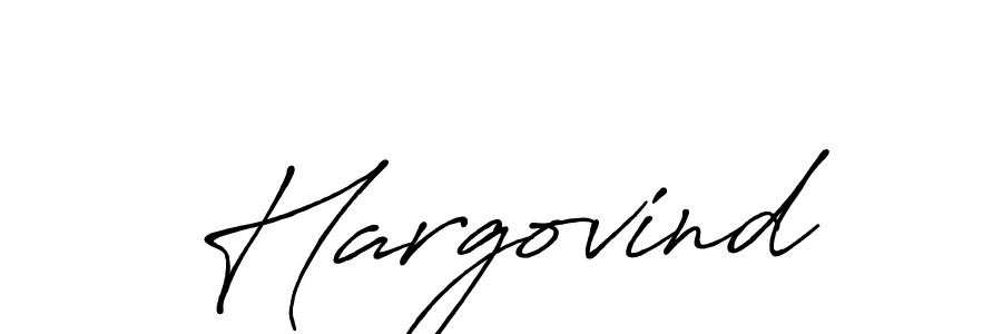 Use a signature maker to create a handwritten signature online. With this signature software, you can design (Antro_Vectra_Bolder) your own signature for name Hargovind. Hargovind signature style 7 images and pictures png