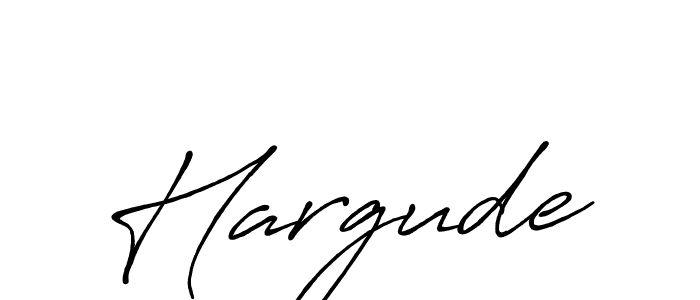 The best way (Antro_Vectra_Bolder) to make a short signature is to pick only two or three words in your name. The name Hargude include a total of six letters. For converting this name. Hargude signature style 7 images and pictures png