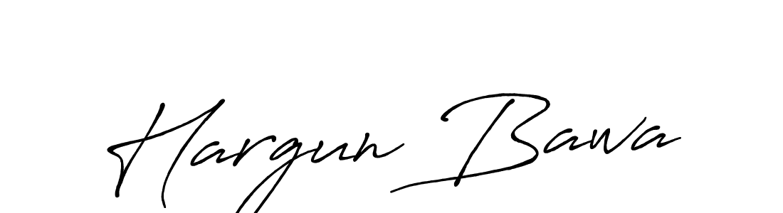 You should practise on your own different ways (Antro_Vectra_Bolder) to write your name (Hargun Bawa) in signature. don't let someone else do it for you. Hargun Bawa signature style 7 images and pictures png