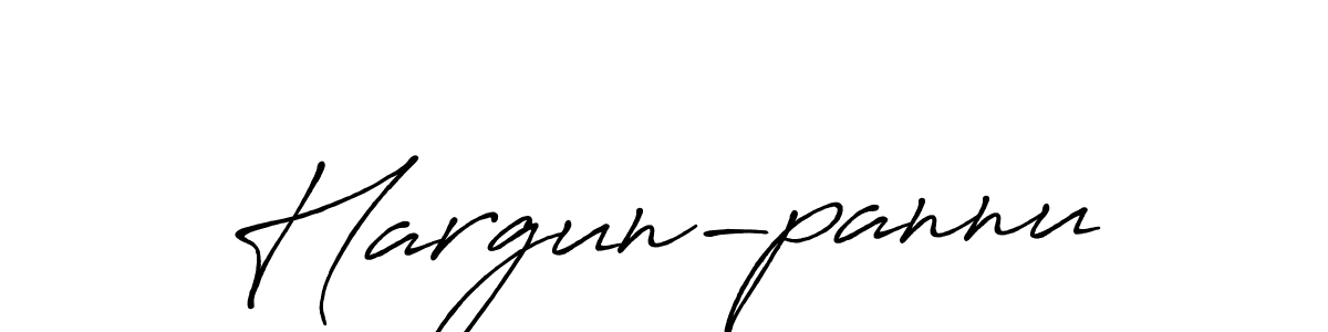 Use a signature maker to create a handwritten signature online. With this signature software, you can design (Antro_Vectra_Bolder) your own signature for name Hargun-pannu. Hargun-pannu signature style 7 images and pictures png