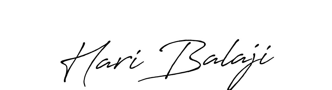 Design your own signature with our free online signature maker. With this signature software, you can create a handwritten (Antro_Vectra_Bolder) signature for name Hari Balaji. Hari Balaji signature style 7 images and pictures png