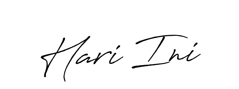 Make a beautiful signature design for name Hari Ini. Use this online signature maker to create a handwritten signature for free. Hari Ini signature style 7 images and pictures png