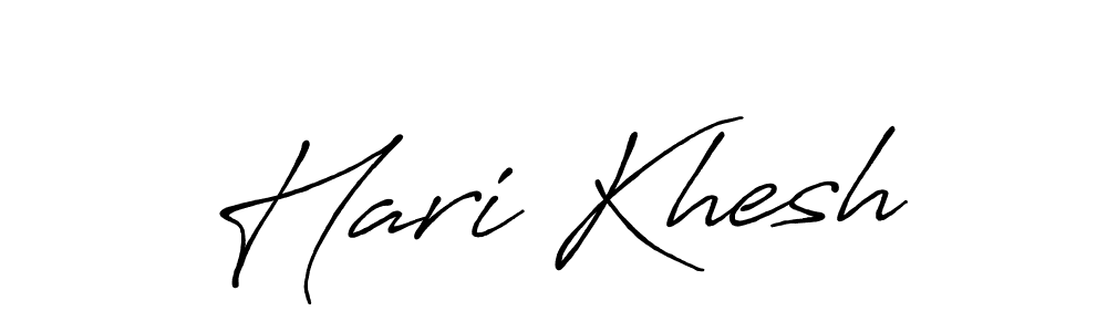 The best way (Antro_Vectra_Bolder) to make a short signature is to pick only two or three words in your name. The name Hari Khesh include a total of six letters. For converting this name. Hari Khesh signature style 7 images and pictures png