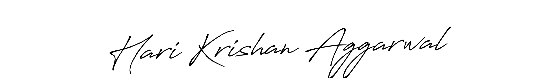 It looks lik you need a new signature style for name Hari Krishan Aggarwal. Design unique handwritten (Antro_Vectra_Bolder) signature with our free signature maker in just a few clicks. Hari Krishan Aggarwal signature style 7 images and pictures png