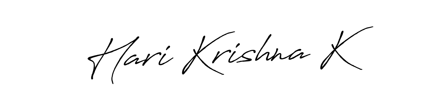 Make a beautiful signature design for name Hari Krishna K. Use this online signature maker to create a handwritten signature for free. Hari Krishna K signature style 7 images and pictures png