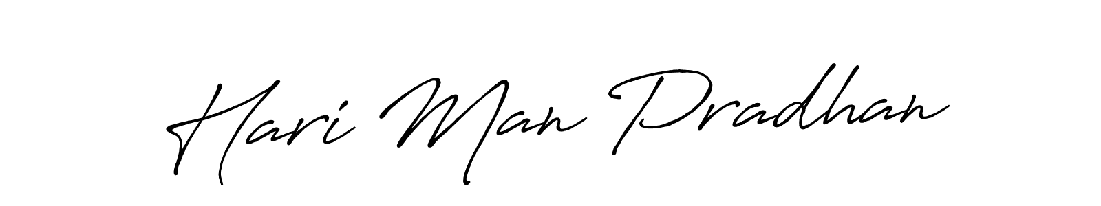 It looks lik you need a new signature style for name Hari Man Pradhan. Design unique handwritten (Antro_Vectra_Bolder) signature with our free signature maker in just a few clicks. Hari Man Pradhan signature style 7 images and pictures png