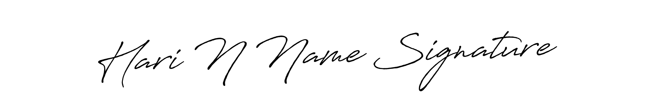 You should practise on your own different ways (Antro_Vectra_Bolder) to write your name (Hari N Name Signature) in signature. don't let someone else do it for you. Hari N Name Signature signature style 7 images and pictures png