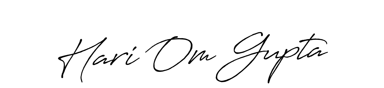 This is the best signature style for the Hari Om Gupta name. Also you like these signature font (Antro_Vectra_Bolder). Mix name signature. Hari Om Gupta signature style 7 images and pictures png