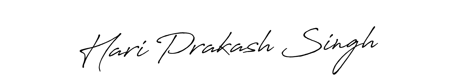 Antro_Vectra_Bolder is a professional signature style that is perfect for those who want to add a touch of class to their signature. It is also a great choice for those who want to make their signature more unique. Get Hari Prakash Singh name to fancy signature for free. Hari Prakash Singh signature style 7 images and pictures png