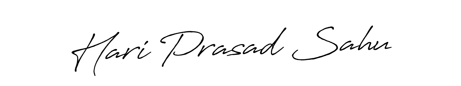 Also You can easily find your signature by using the search form. We will create Hari Prasad Sahu name handwritten signature images for you free of cost using Antro_Vectra_Bolder sign style. Hari Prasad Sahu signature style 7 images and pictures png