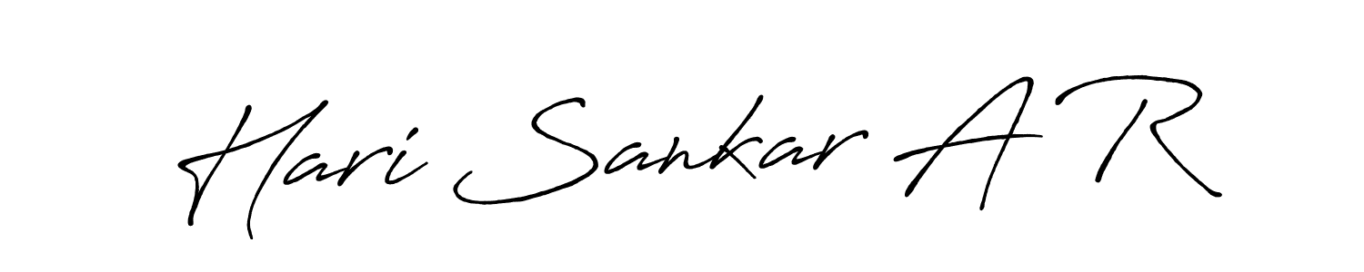 Make a short Hari Sankar A R signature style. Manage your documents anywhere anytime using Antro_Vectra_Bolder. Create and add eSignatures, submit forms, share and send files easily. Hari Sankar A R signature style 7 images and pictures png