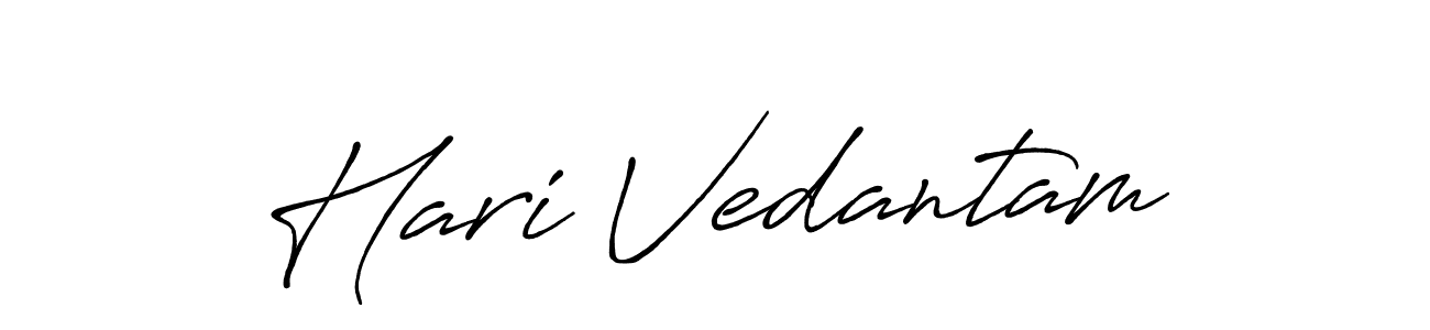 Once you've used our free online signature maker to create your best signature Antro_Vectra_Bolder style, it's time to enjoy all of the benefits that Hari Vedantam name signing documents. Hari Vedantam signature style 7 images and pictures png