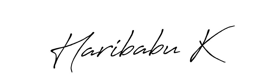 You can use this online signature creator to create a handwritten signature for the name Haribabu K. This is the best online autograph maker. Haribabu K signature style 7 images and pictures png