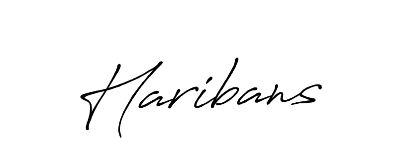 Once you've used our free online signature maker to create your best signature Antro_Vectra_Bolder style, it's time to enjoy all of the benefits that Haribans name signing documents. Haribans signature style 7 images and pictures png