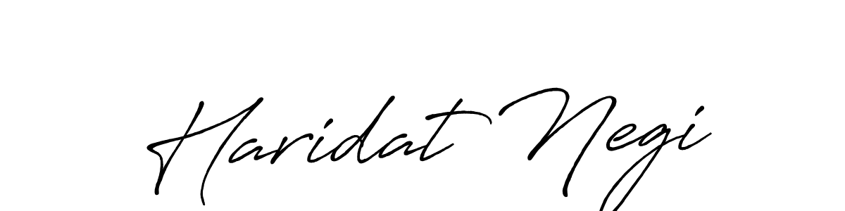 if you are searching for the best signature style for your name Haridat Negi. so please give up your signature search. here we have designed multiple signature styles  using Antro_Vectra_Bolder. Haridat Negi signature style 7 images and pictures png