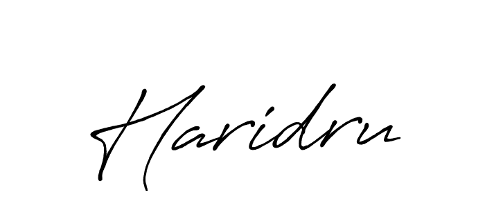 How to Draw Haridru signature style? Antro_Vectra_Bolder is a latest design signature styles for name Haridru. Haridru signature style 7 images and pictures png