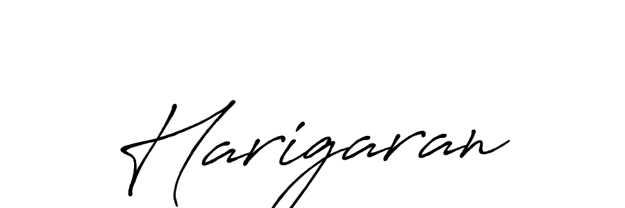 How to make Harigaran signature? Antro_Vectra_Bolder is a professional autograph style. Create handwritten signature for Harigaran name. Harigaran signature style 7 images and pictures png