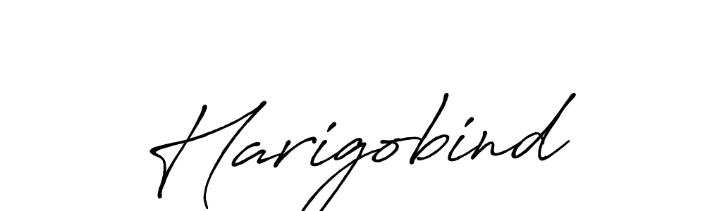 It looks lik you need a new signature style for name Harigobind. Design unique handwritten (Antro_Vectra_Bolder) signature with our free signature maker in just a few clicks. Harigobind signature style 7 images and pictures png