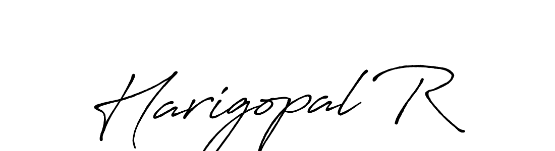 Antro_Vectra_Bolder is a professional signature style that is perfect for those who want to add a touch of class to their signature. It is also a great choice for those who want to make their signature more unique. Get Harigopal R name to fancy signature for free. Harigopal R signature style 7 images and pictures png