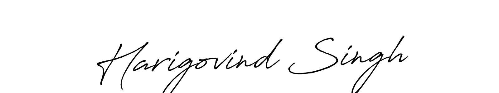 The best way (Antro_Vectra_Bolder) to make a short signature is to pick only two or three words in your name. The name Harigovind Singh include a total of six letters. For converting this name. Harigovind Singh signature style 7 images and pictures png