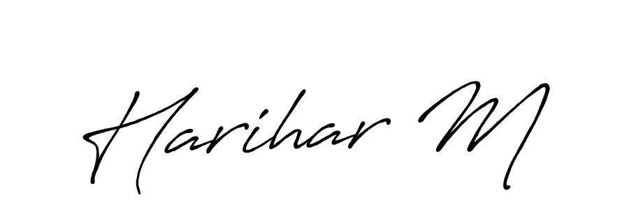 Here are the top 10 professional signature styles for the name Harihar M. These are the best autograph styles you can use for your name. Harihar M signature style 7 images and pictures png