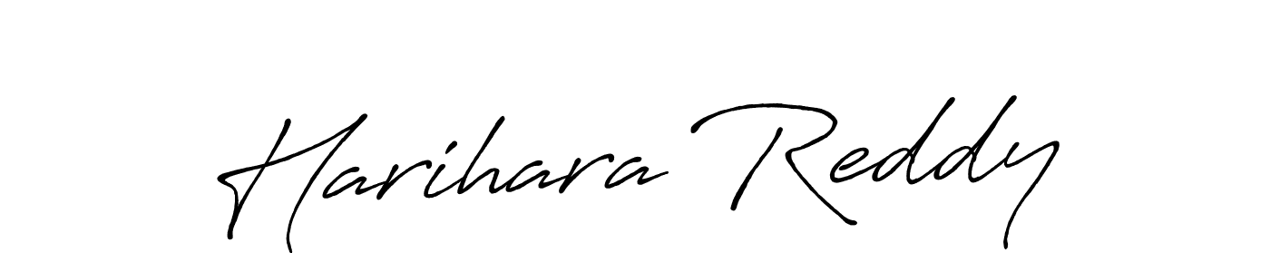 How to make Harihara Reddy signature? Antro_Vectra_Bolder is a professional autograph style. Create handwritten signature for Harihara Reddy name. Harihara Reddy signature style 7 images and pictures png