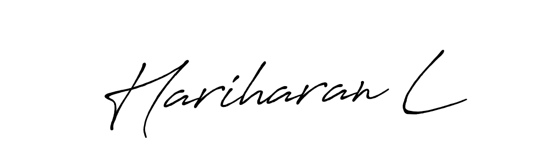 Once you've used our free online signature maker to create your best signature Antro_Vectra_Bolder style, it's time to enjoy all of the benefits that Hariharan L name signing documents. Hariharan L signature style 7 images and pictures png