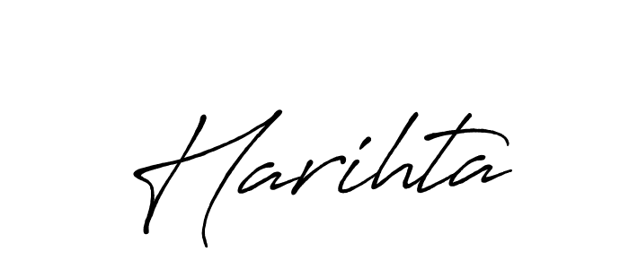 Similarly Antro_Vectra_Bolder is the best handwritten signature design. Signature creator online .You can use it as an online autograph creator for name Harihta. Harihta signature style 7 images and pictures png