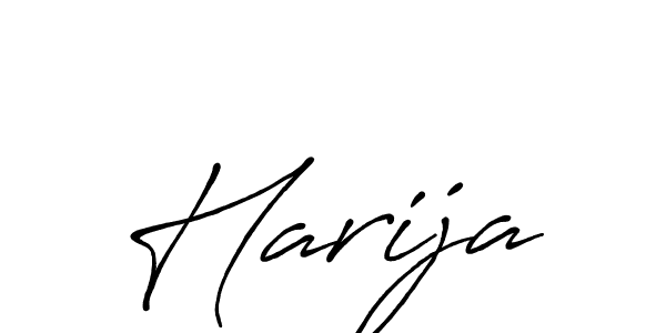 Antro_Vectra_Bolder is a professional signature style that is perfect for those who want to add a touch of class to their signature. It is also a great choice for those who want to make their signature more unique. Get Harija name to fancy signature for free. Harija signature style 7 images and pictures png