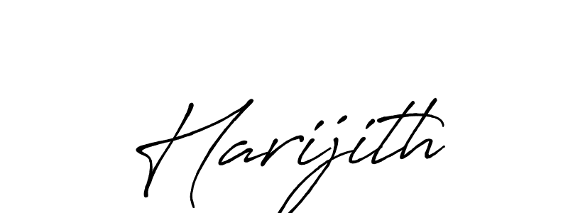 It looks lik you need a new signature style for name Harijith. Design unique handwritten (Antro_Vectra_Bolder) signature with our free signature maker in just a few clicks. Harijith signature style 7 images and pictures png