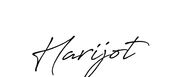 Design your own signature with our free online signature maker. With this signature software, you can create a handwritten (Antro_Vectra_Bolder) signature for name Harijot. Harijot signature style 7 images and pictures png