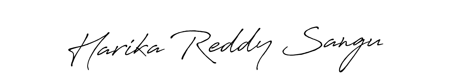 Once you've used our free online signature maker to create your best signature Antro_Vectra_Bolder style, it's time to enjoy all of the benefits that Harika Reddy Sangu name signing documents. Harika Reddy Sangu signature style 7 images and pictures png