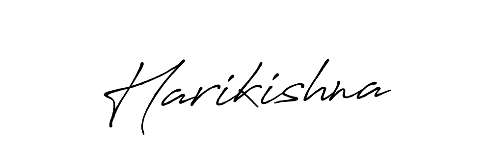 Harikishna stylish signature style. Best Handwritten Sign (Antro_Vectra_Bolder) for my name. Handwritten Signature Collection Ideas for my name Harikishna. Harikishna signature style 7 images and pictures png
