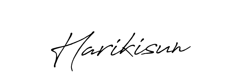 Similarly Antro_Vectra_Bolder is the best handwritten signature design. Signature creator online .You can use it as an online autograph creator for name Harikisun. Harikisun signature style 7 images and pictures png