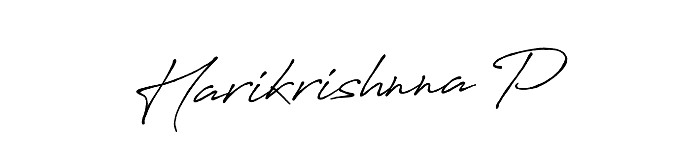 Make a beautiful signature design for name Harikrishnna P. Use this online signature maker to create a handwritten signature for free. Harikrishnna P signature style 7 images and pictures png