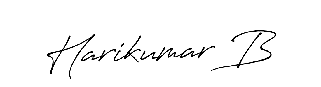 Similarly Antro_Vectra_Bolder is the best handwritten signature design. Signature creator online .You can use it as an online autograph creator for name Harikumar B. Harikumar B signature style 7 images and pictures png