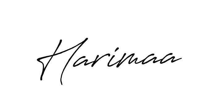 How to make Harimaa signature? Antro_Vectra_Bolder is a professional autograph style. Create handwritten signature for Harimaa name. Harimaa signature style 7 images and pictures png