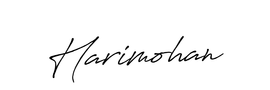 Antro_Vectra_Bolder is a professional signature style that is perfect for those who want to add a touch of class to their signature. It is also a great choice for those who want to make their signature more unique. Get Harimohan name to fancy signature for free. Harimohan signature style 7 images and pictures png